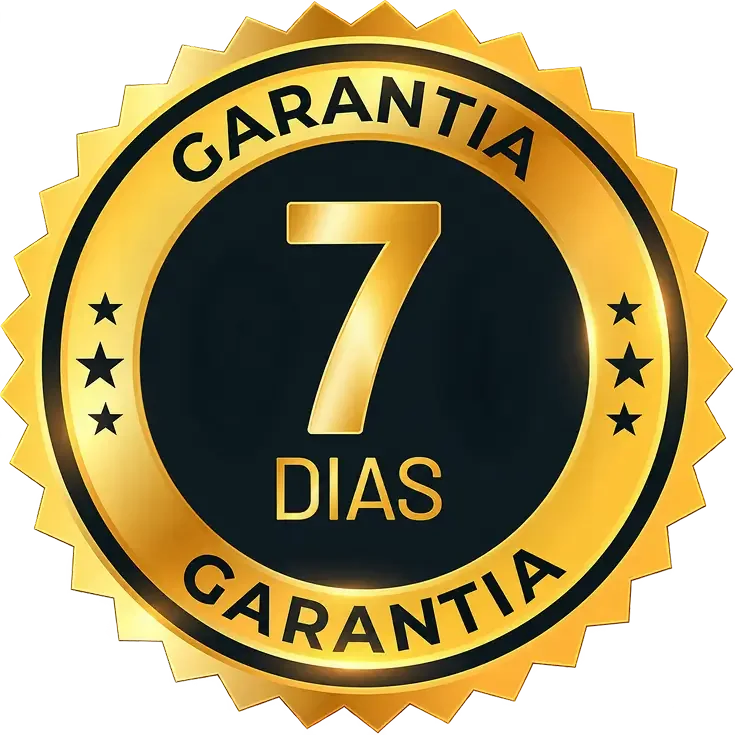 Selo de garantia de 7 dias